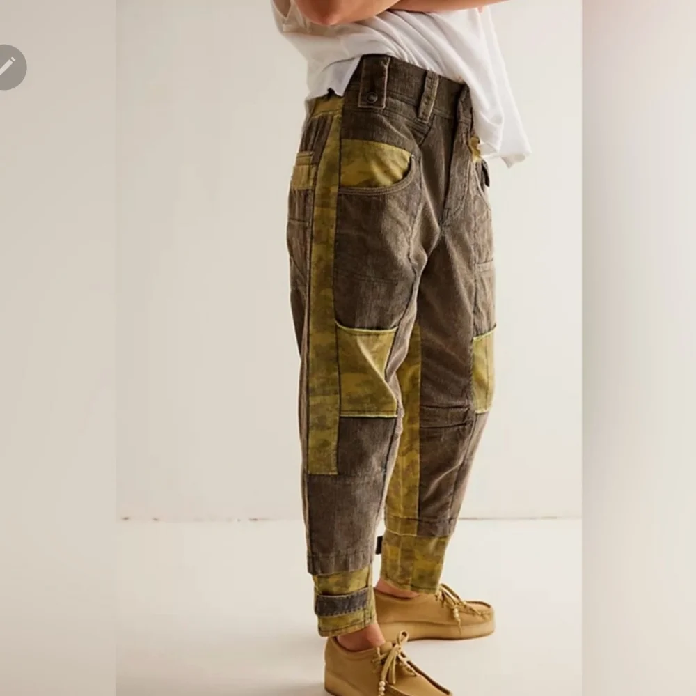 Free People We The Free Rhodes Patched Utility Pants - Picture 4 of 16